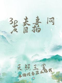 3p 夫妻 网友自拍