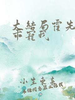 大结局霍先生乖乖宠我