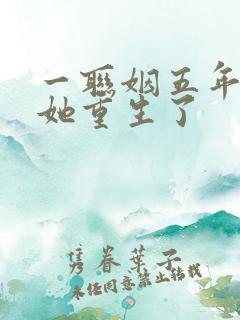 一联姻五年后,她重生了