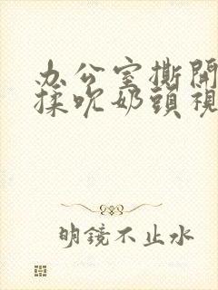 办公室撕开奶罩揉吮奶头视频