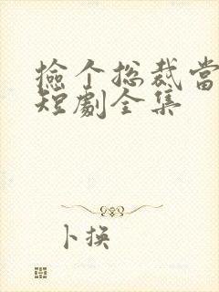 捡个总裁当老公短剧全集