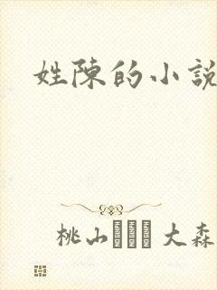 姓陈的小说男主