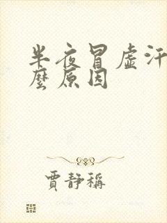 半夜冒虚汗是什么原因