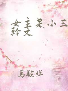 女主是小三的高干文