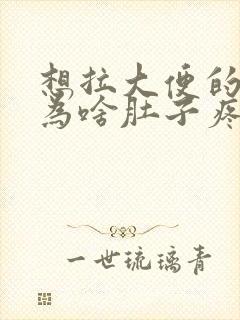 想拉大便的时候为啥肚子疼