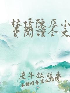 林倩陈辰小说免费阅读全文最新章节