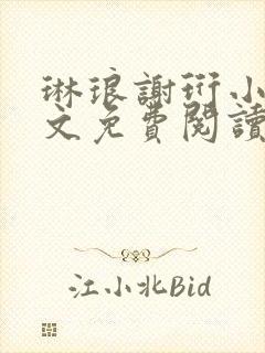 琳琅谢珩小说全文免费阅读无弹窗