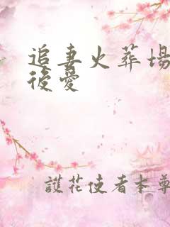 追妻火葬场先婚后爱