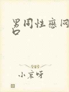 男同性恋网站入口