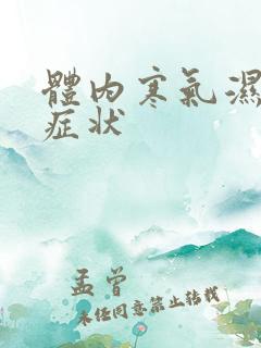 体内寒气湿气重症状