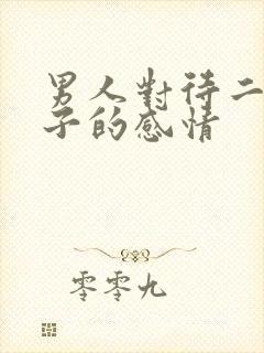 男人对待二婚妻子的感情