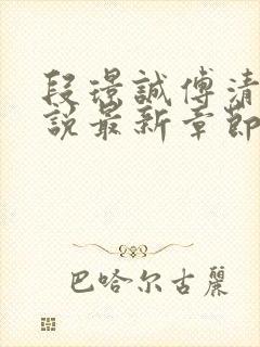 段璟诚傅清染小说最新章节免费阅读