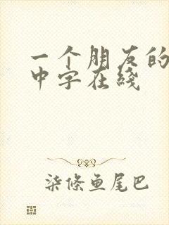 一个朋友的妈妈中字在线