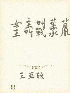 女主叫叶苜苜男主叫战承胤的小说