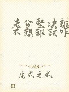 老公坚决离婚我不想离该咋样挽回