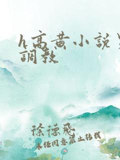 h高黄小说男男调教