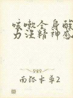 咳嗽全身酸痛无力没精神感觉好累