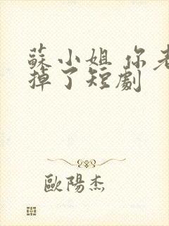 苏小姐 你老公掉了短剧