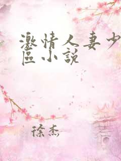 激情人妻少妇一区小说