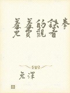 羞羞的铁拳高清免费观看