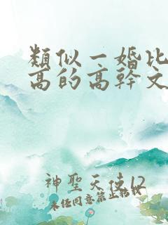 类似一婚比一婚高的高干文