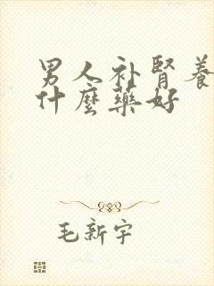 男人补肾养精吃什么药好