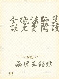 全职法师莫凡小说免费阅读全文无删减