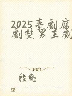 2025台剧腐剧双男主剧