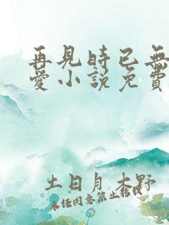 再见时已无恨无爱小说免费阅读