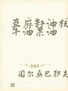 亚麻籽油核桃油牛油果油