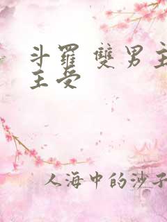 斗罗 双男主 主受