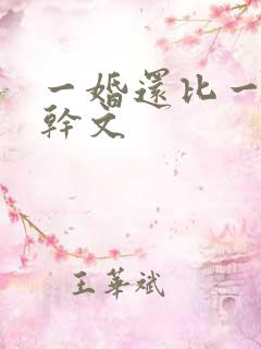 一婚还比一婚高干文