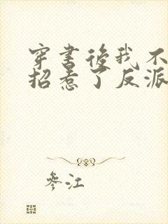 穿书后我不小心招惹了反派