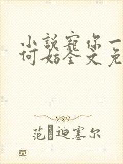 小说宠你一世又何妨全文免费阅读