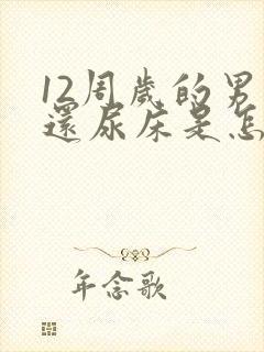 12周岁的男孩还尿床是怎么回事