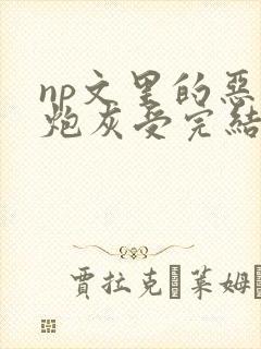 np文里的恶毒炮灰受完结了吗