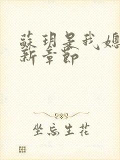 苏玥是我媳妇最新章节