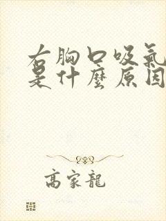 右胸口吸气就疼是什么原因