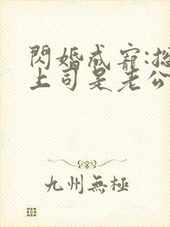 闪婚成宠:总裁上司是老公