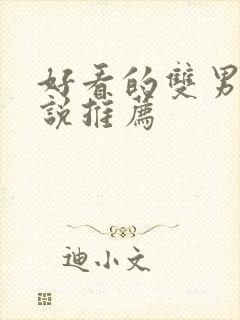 好看的双男主小说推荐