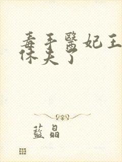 毒手医妃王爷被休夫了