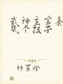 武神主宰秦尘有几个孩子