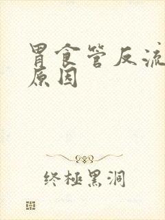 胃食管反流引起原因