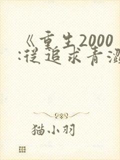 《重生2000:从追求青涩校花同桌开始》