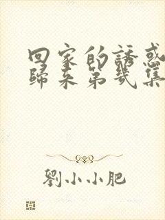 回家的诱惑品如归来第几集