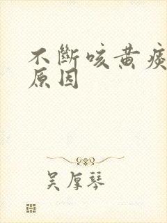 不断咳黄痰什么原因