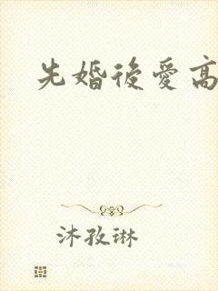 先婚后爱高h