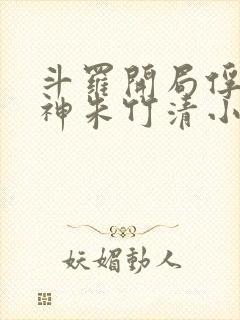 斗罗开局俘获女神朱竹清小说