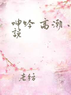 呻吟 高潮 小说