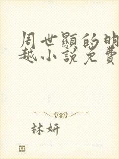 周世显的明朝穿越小说免费阅读